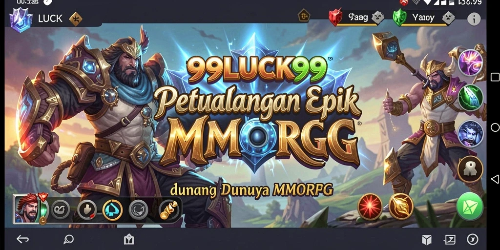 Cuplikan gameplay dari petualangan menakjubkan di 99LUCK99.