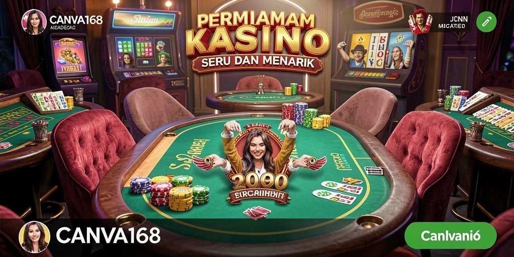 Gameplay menarik dengan grafis menawan di CANVA168.