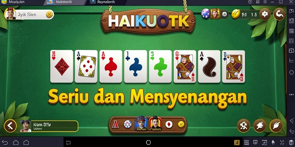 Gameplay menarik dari HAIKUOTK yang penuh warna.