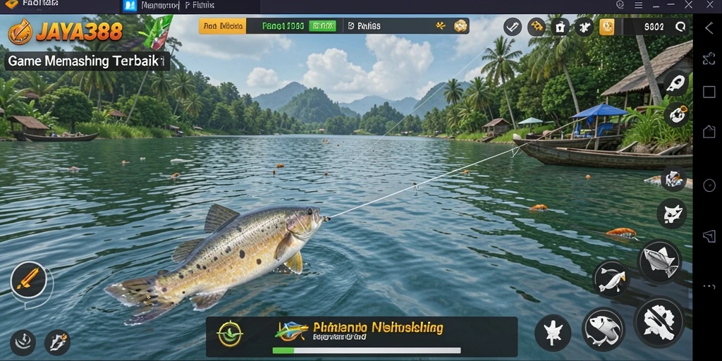 Gameplay JAYA388 yang menyenangkan saat menangkap ikan.