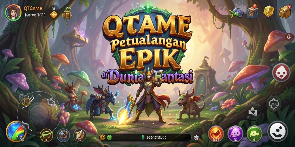 Tampilan menakjubkan dari pertempuran epik di QTGAME.