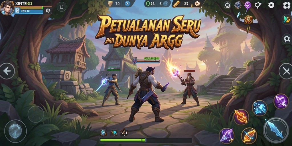 Screenshot gameplay <strong>SINTE4D</strong> di dunia ARPG yang menakjubkan.